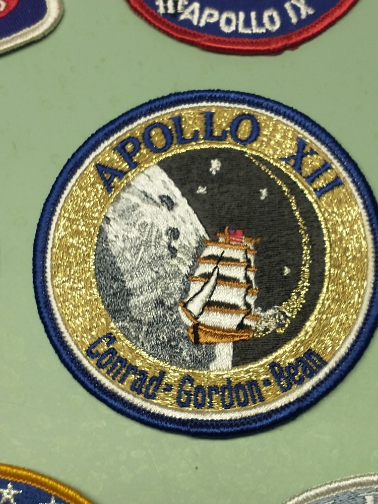 Apollo Lion Brothers Mission Patch Set