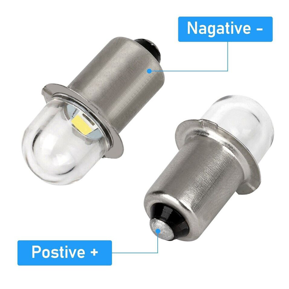 2 Pack 18V VOLT Flashlight Replacement LED Bulbs White For SKIL #1619P05627