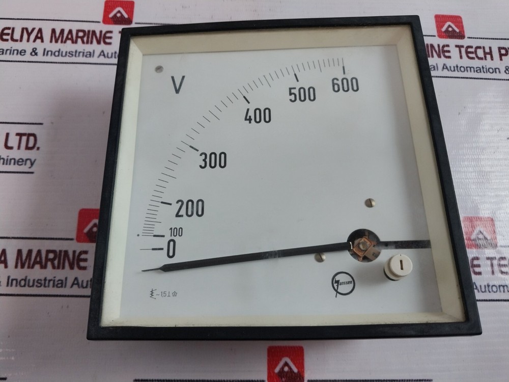 Janssen 0-600v Volt Meter
