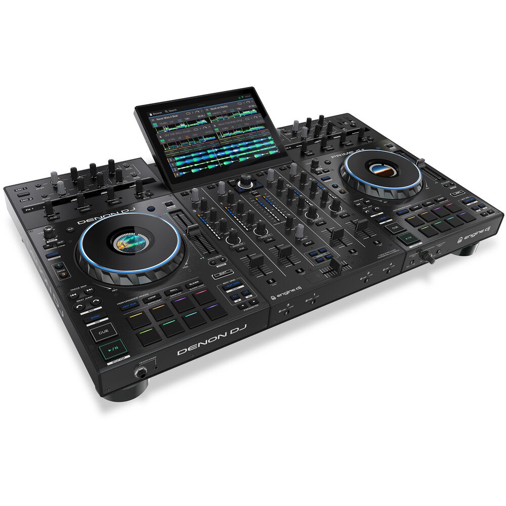 Denon DJ PRIME 4+ Standalone DJ Controller & Mixer with 4 Decks