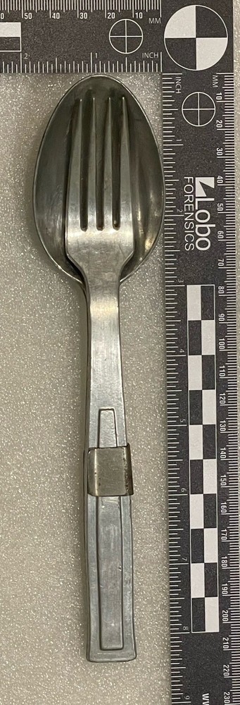 WWII German Private Purchase Fork Spoon Set D.R.G.M.
