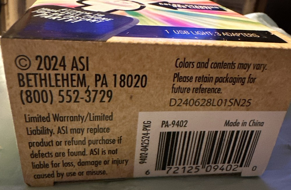 🌟 New In Box Mini Disco Party USB light 🌟