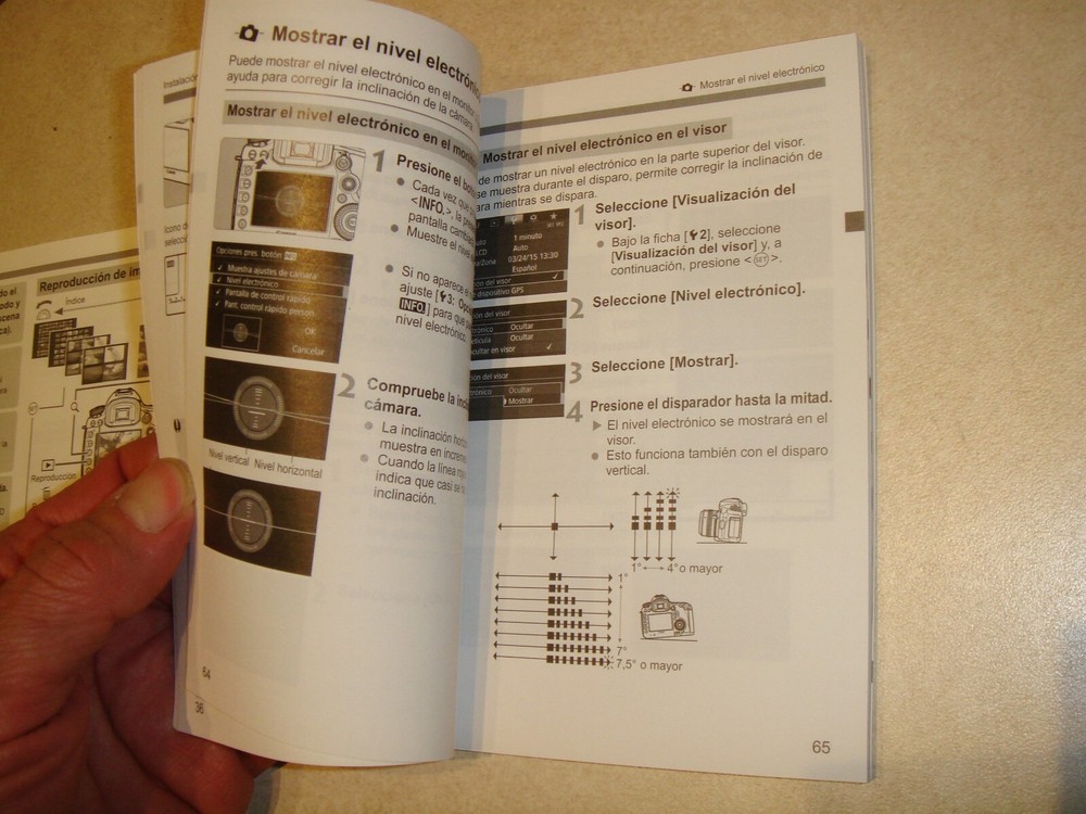 Original Canon EOS-5Ds 5Dsr Basic Instruction Manual NEW Spanish Language
