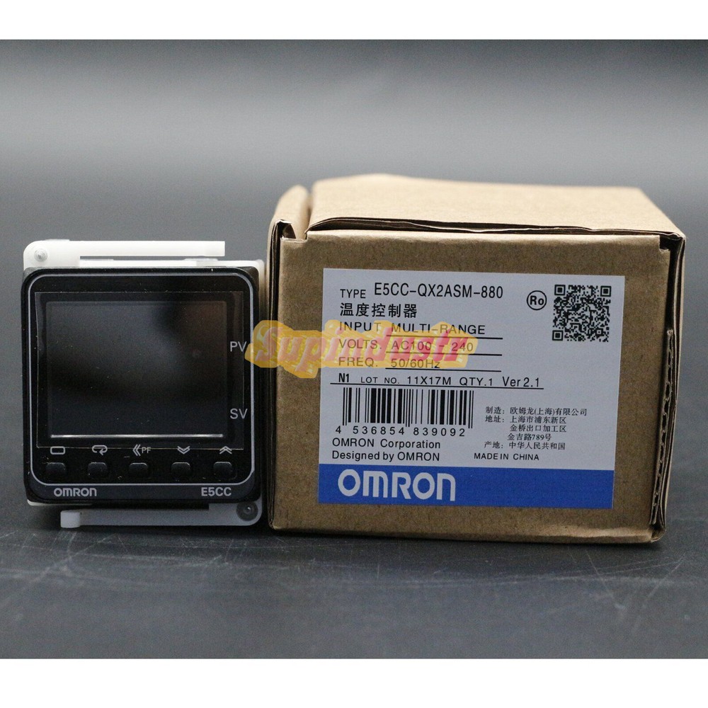 .1Pcs Omron E5CC-QX2ASM-880 Temperature Controller New E5CCQX2ASM880