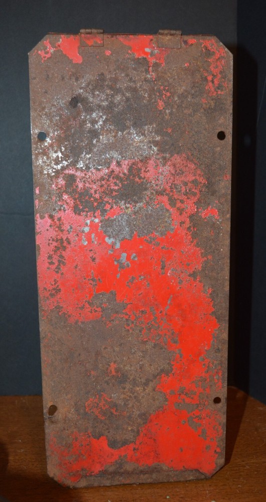 ANTHES FORCE OILER CO. KEROSENE Road Flares Orig. Storage Case EMPTY