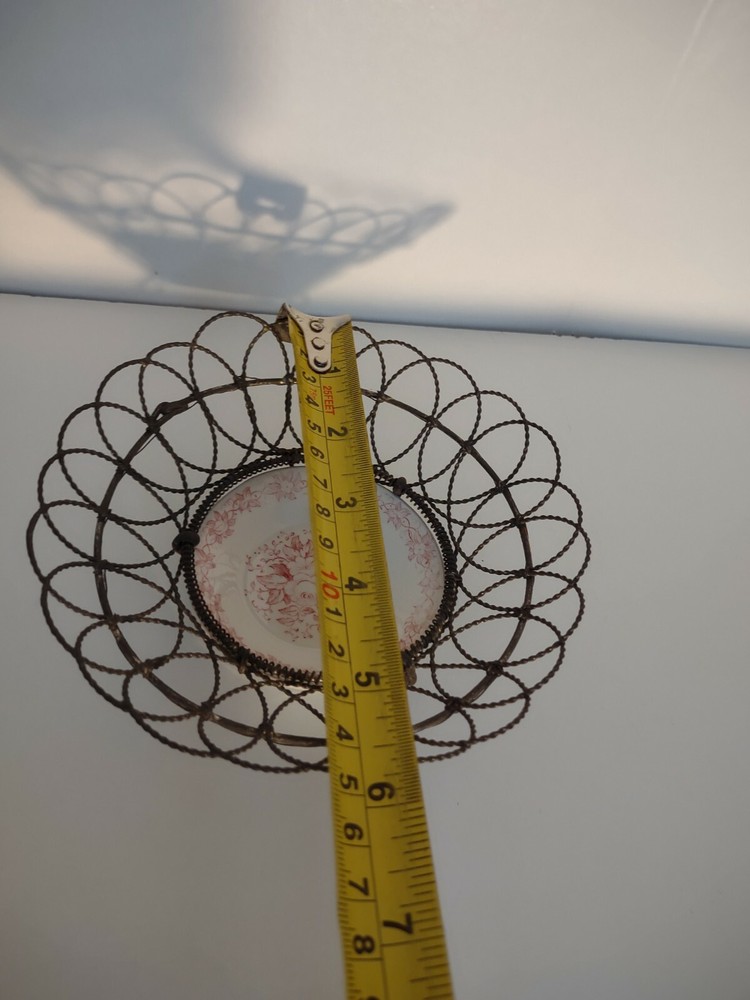 wire baskets vintage