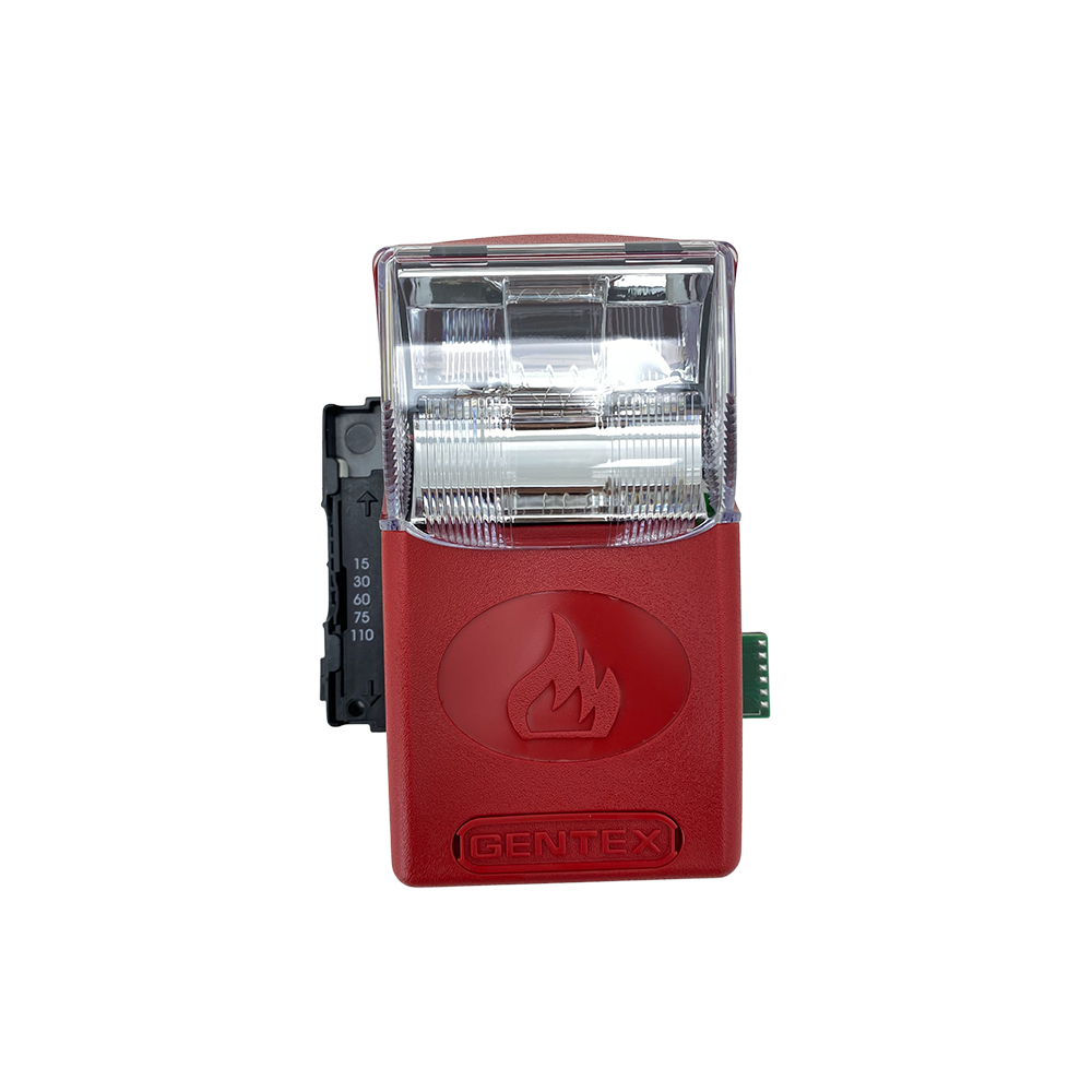 GENTEX GES3-24WR - Red, Strobe, Ceiling Mount