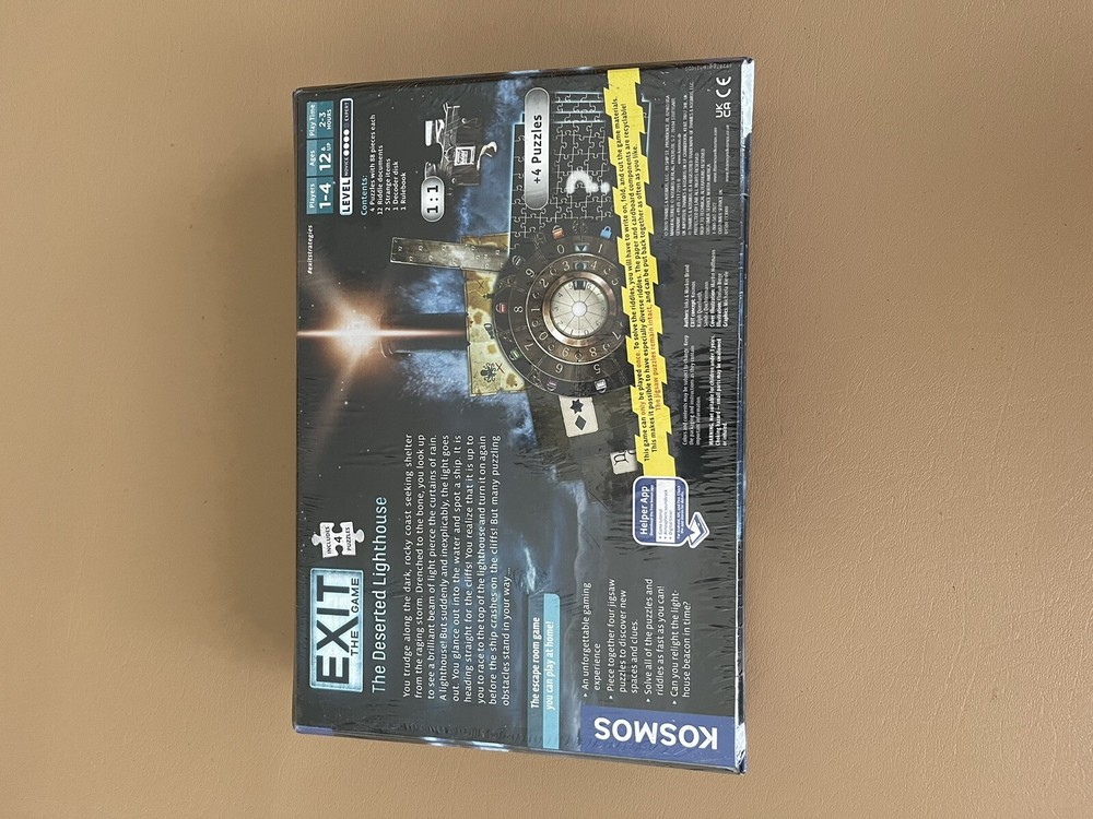 Thames & Kosmos THK692878 Exit The Deserted Lighthouse Plus Puzzle Board Game
