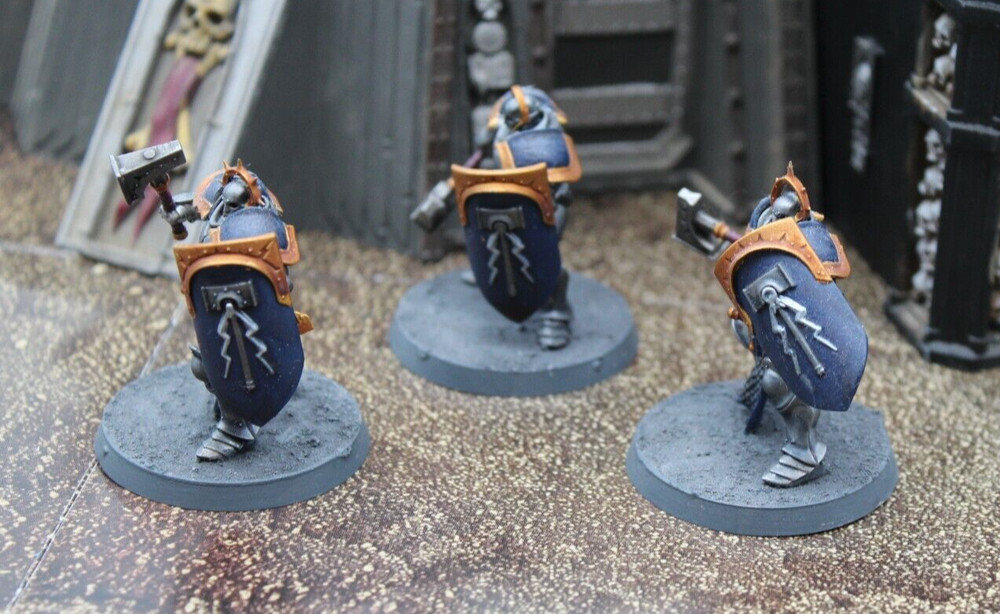 Stormcast Eternals 6x Silver Liberators, Painted, ID#1420