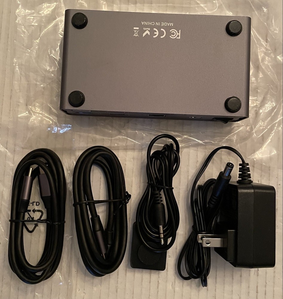 USB C KVM Switch Docking Station