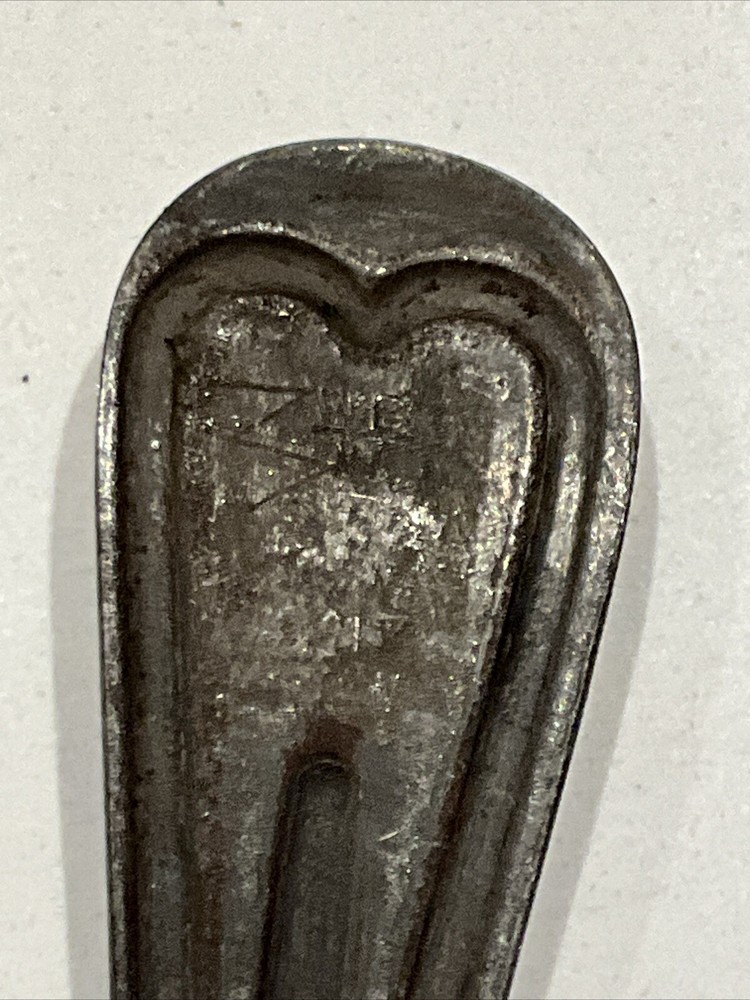 Original WWI U.S. Army Mess Kit Fork Stamp WE on Back