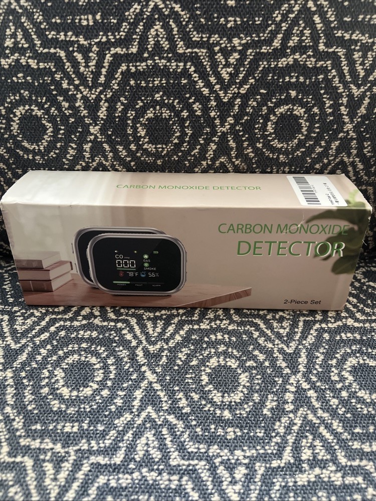 carbon monoxide detector 2 Piece