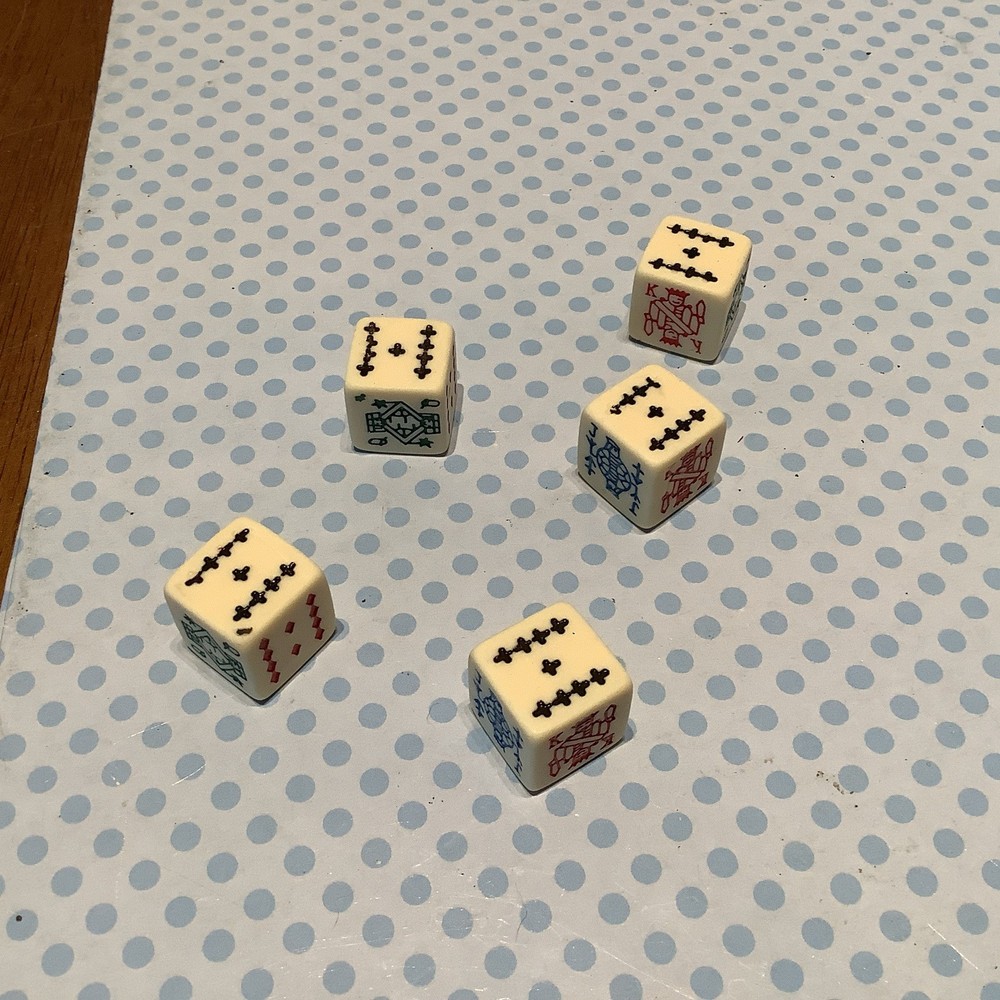 Vintage? Poker Dice,Nice Graphics