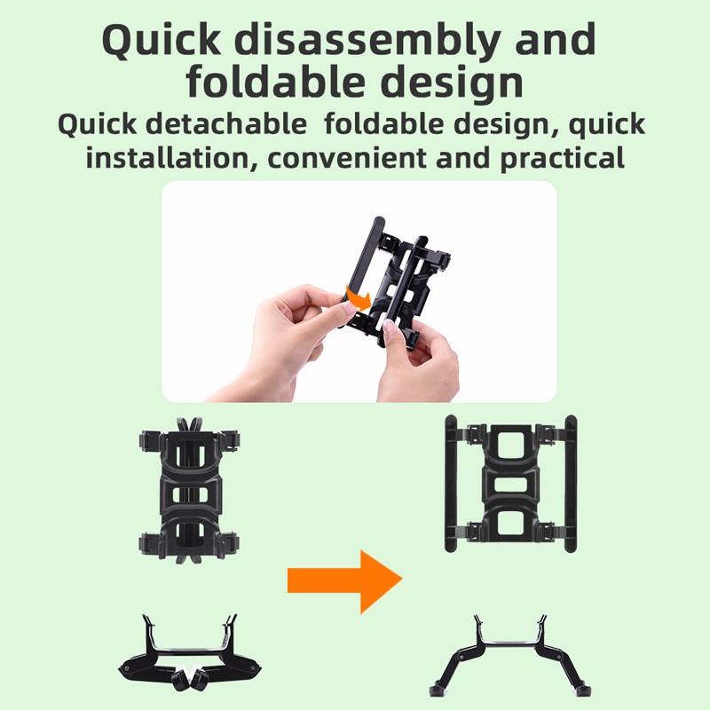 Foldable Sled Landing Gear Landing Protector Bracket Accessory For DJI AVATA 2