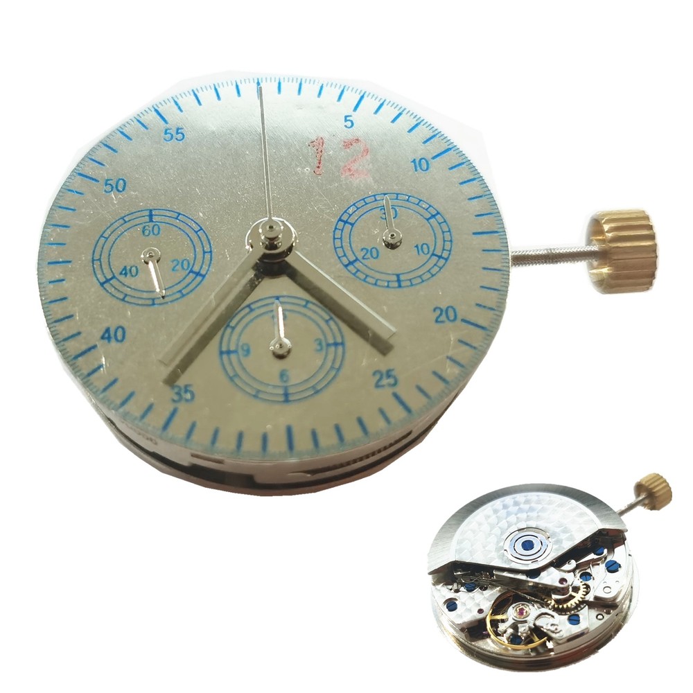 Replace Automatic Mechanical Watch Movement Small Second @9 For ETA 7753 7750 A
