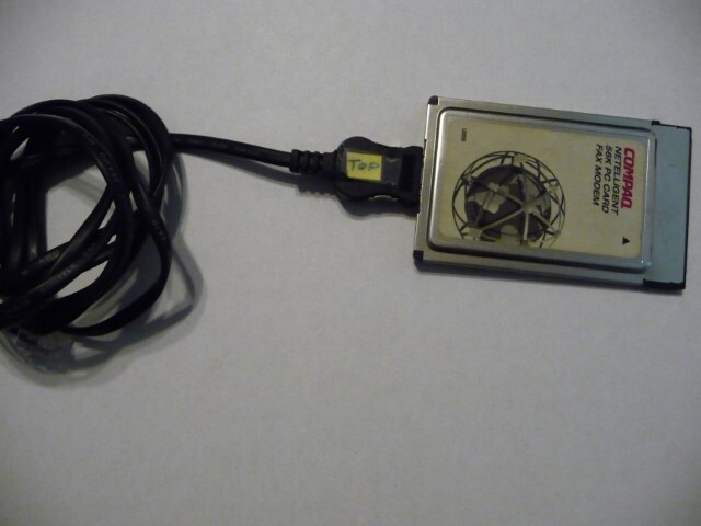 Compaq 56K Pro Card Fax Modem