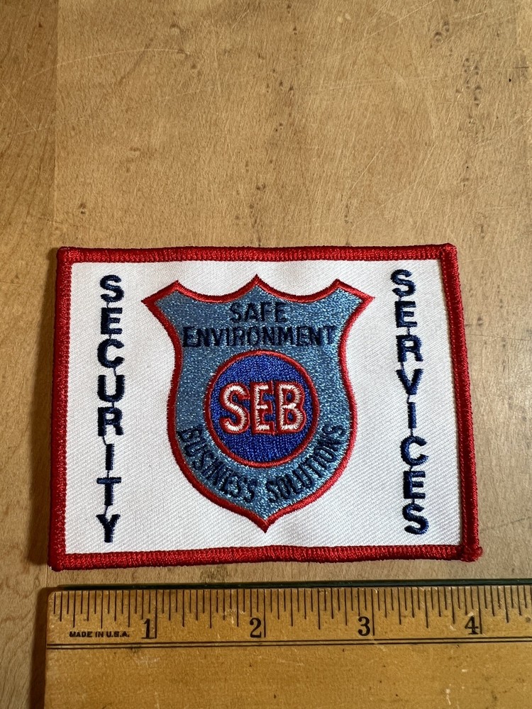 SECURITY SERVICES Patch SEB NEW YORK Safe Environment Business Solutions