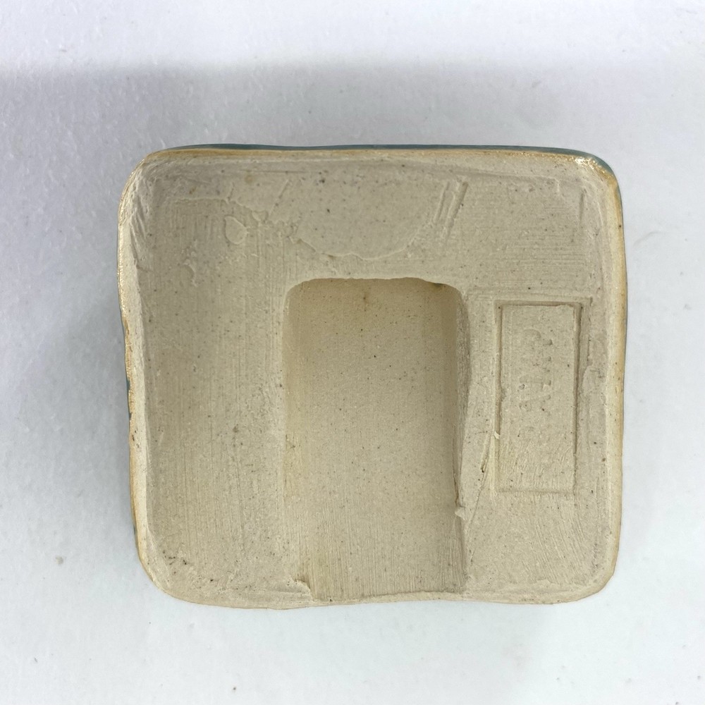 Dry Bones 2x2" Ceramic Art Tile By Gretchen Kramp