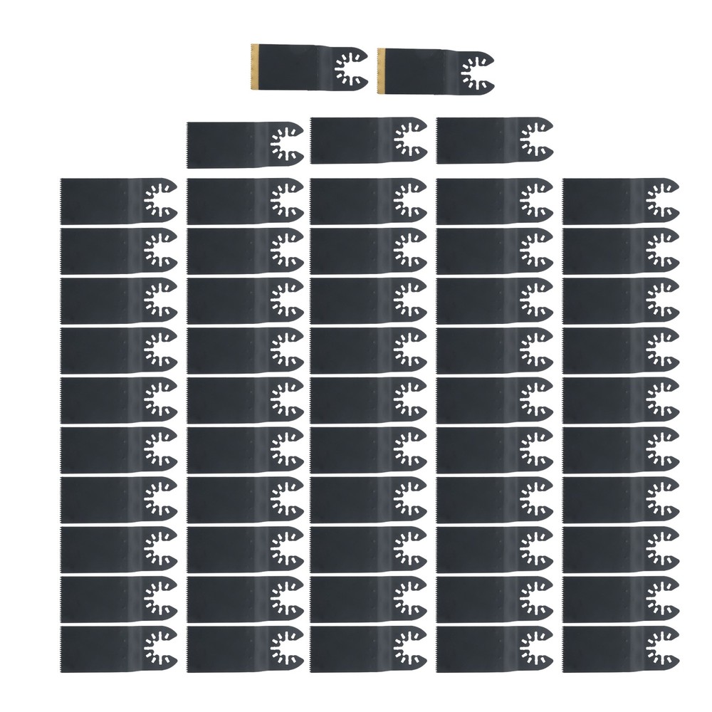 55 PCS Oscillating Saw Blades Quick Release Universal Oscillating Tool Blades