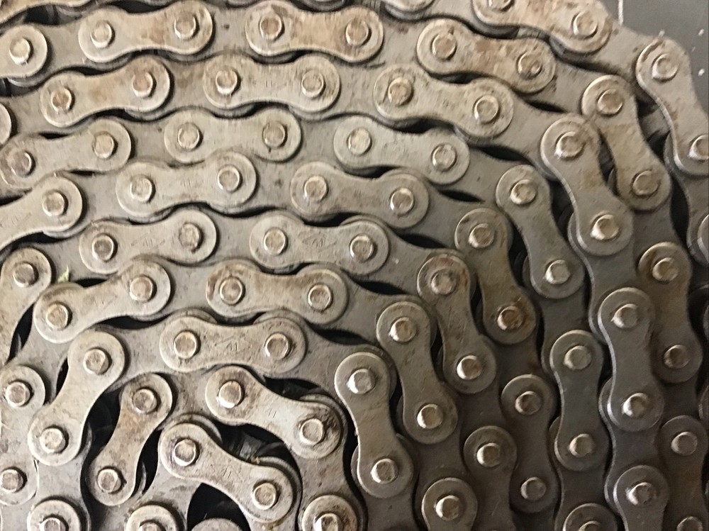 DIAMOND ROLLER CHAIN 41-2 RIVETED 2-STRAND 10-FT. (LMP14M)