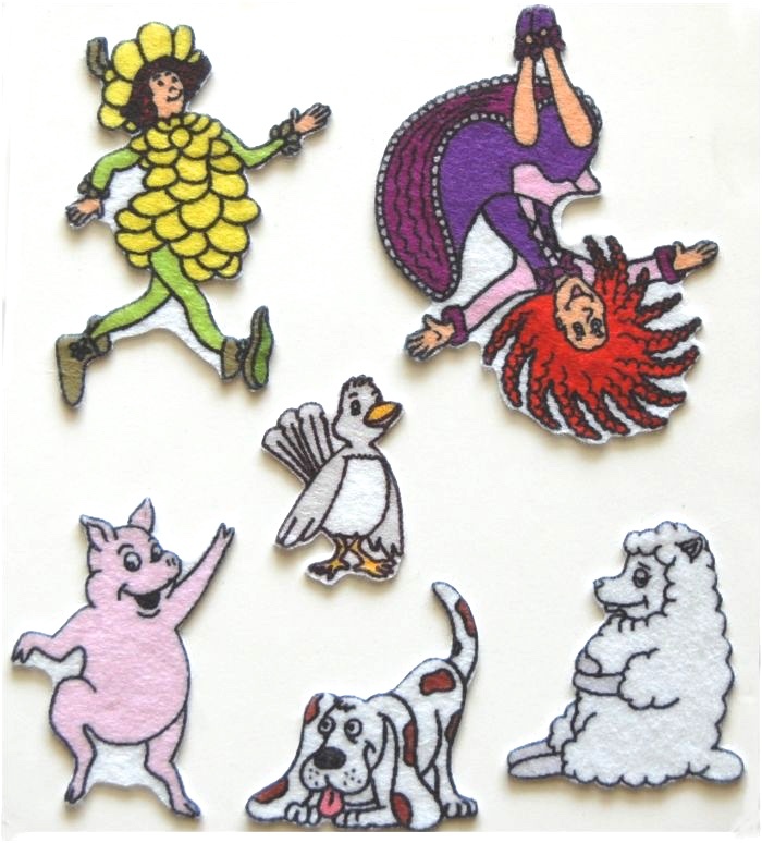 Silly Sally Felt / Flannel Board Set