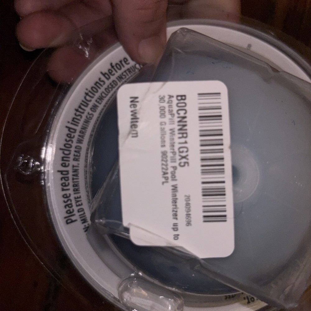 Pool Winterizer In A Pill