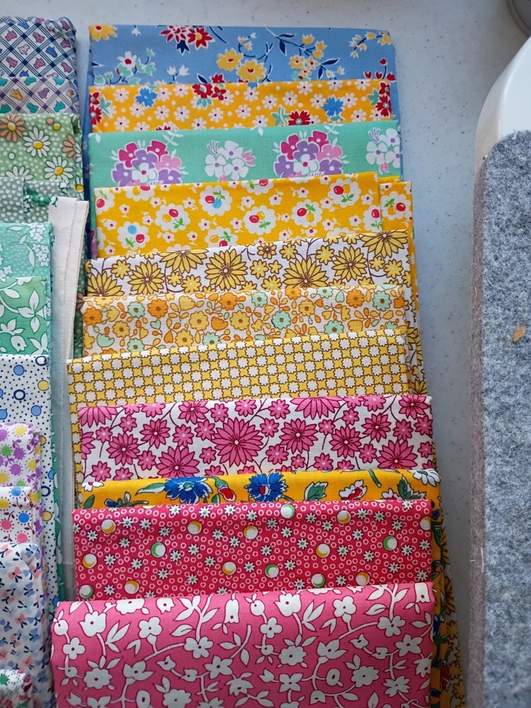 Quilting Cotton Bundle 4.5 # 30 Approximately Half Yard Cuts