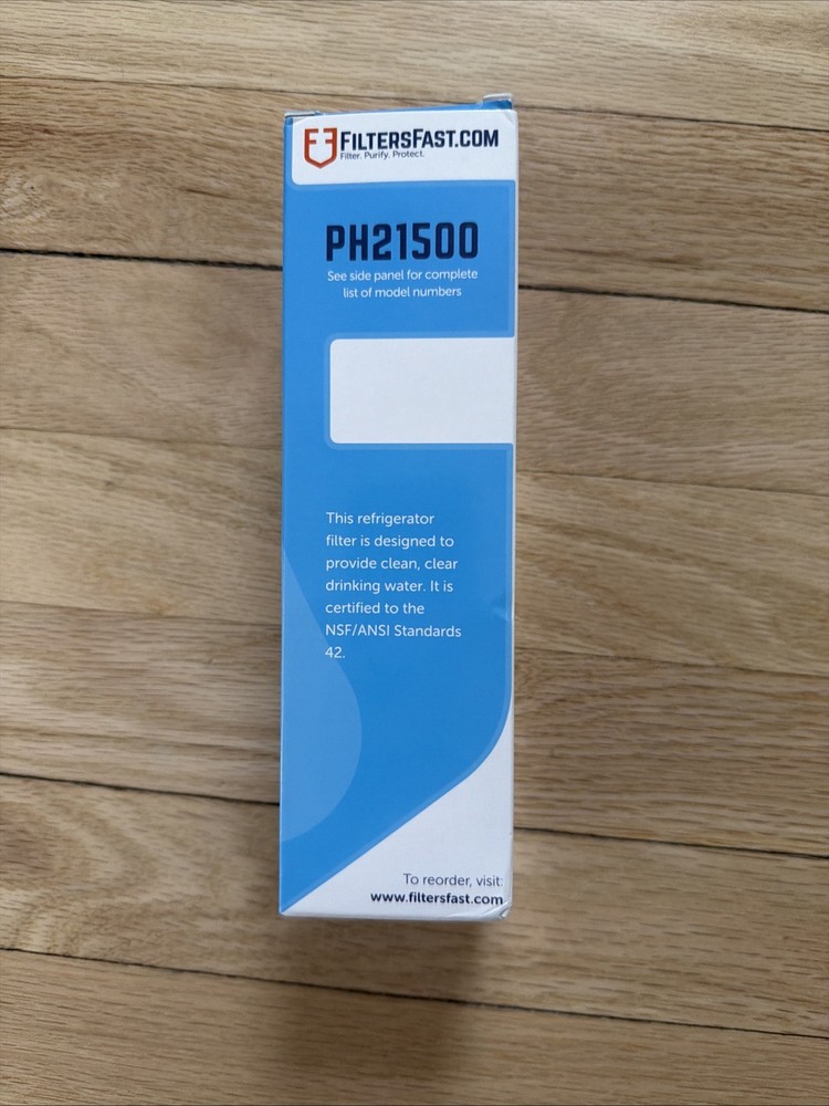 FiltersFast Refrigerator Water Filter PH21500 NEW IN BOX