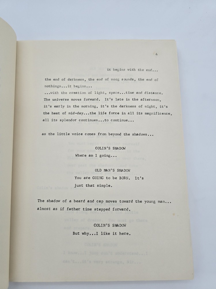 FOREVER / Floyd Mutrux 1977 Unproduced Screenplay Movie Script