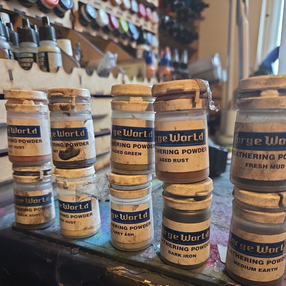 Forgeworld Weathering Powders