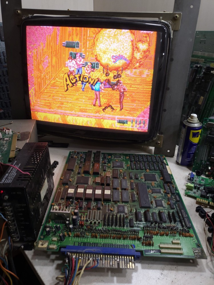 GROWL PCB TAITO WORKING