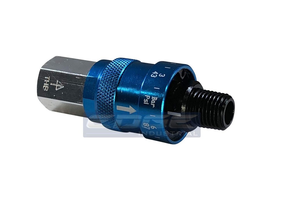 Adjustable InLine Pressure Regulator Pneumatic Tools 1/4" NPT 4387 PSI