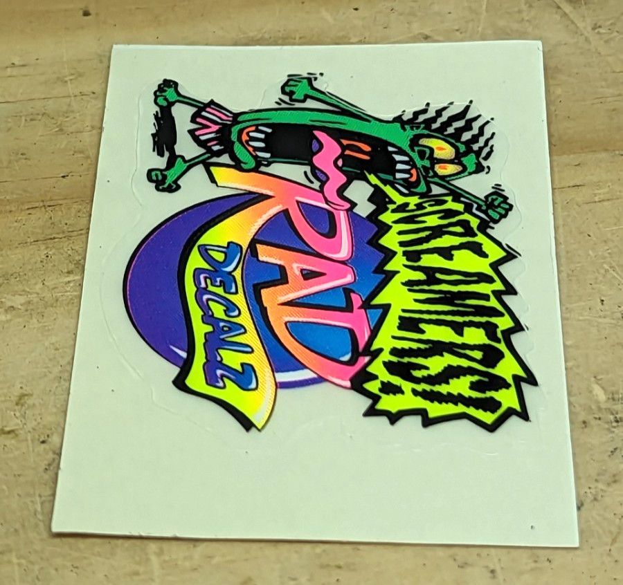 Screamers RAD Decalz NEW