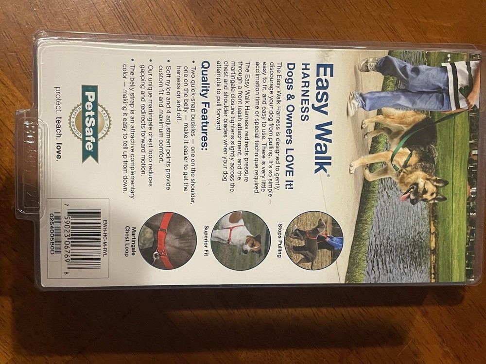 Petsafe Non-Pull Walking Harness (Medium, Blue)