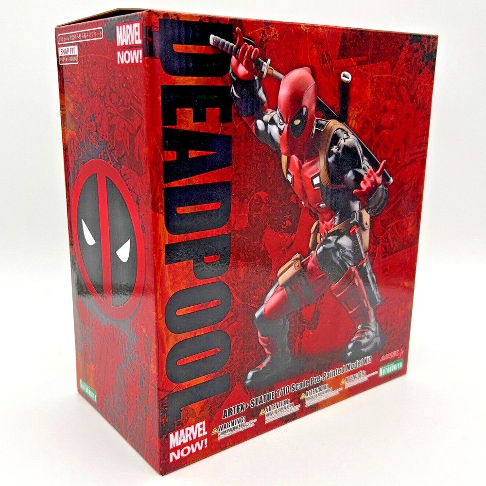 Kotobukiya Marvel Comics Now! DEADPOOL ARTFX+ Statue • NEW