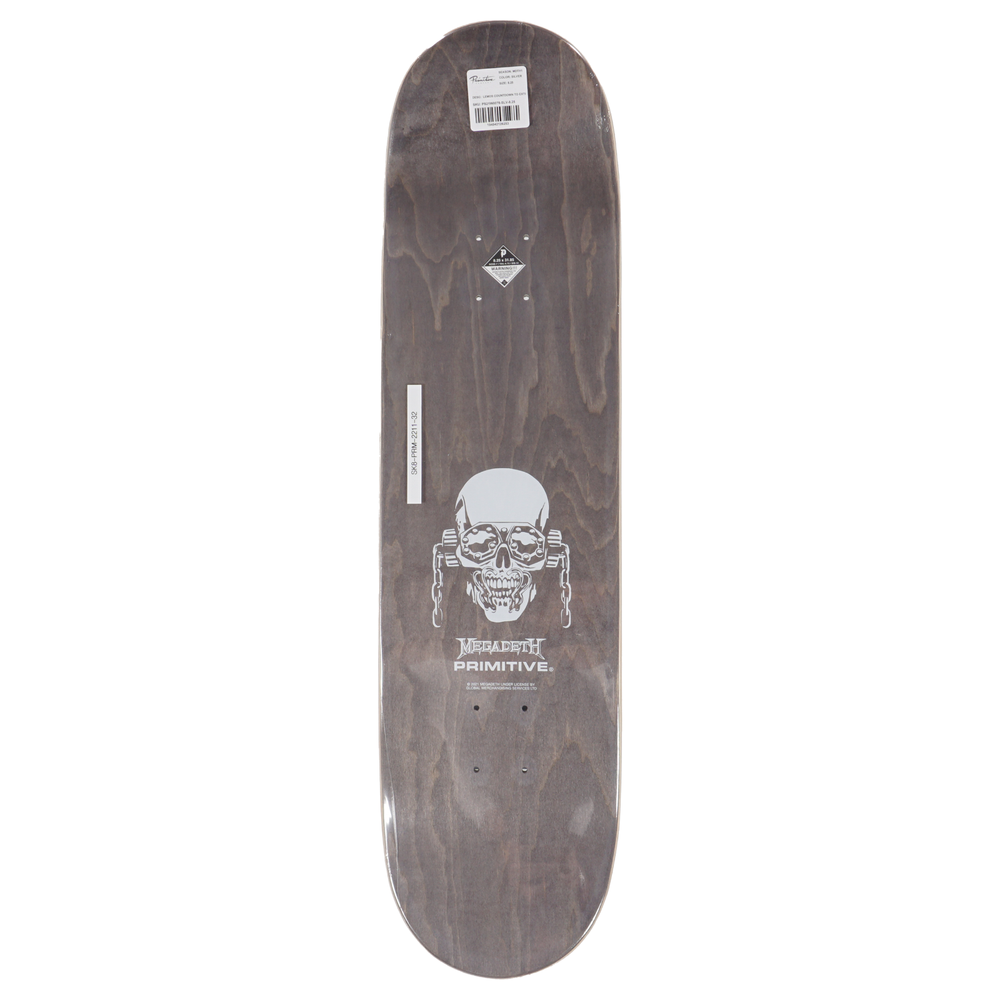 Primitive x Megadeth Countdown to Extinction 8.25" Tiago Lemos Pro Model Deck