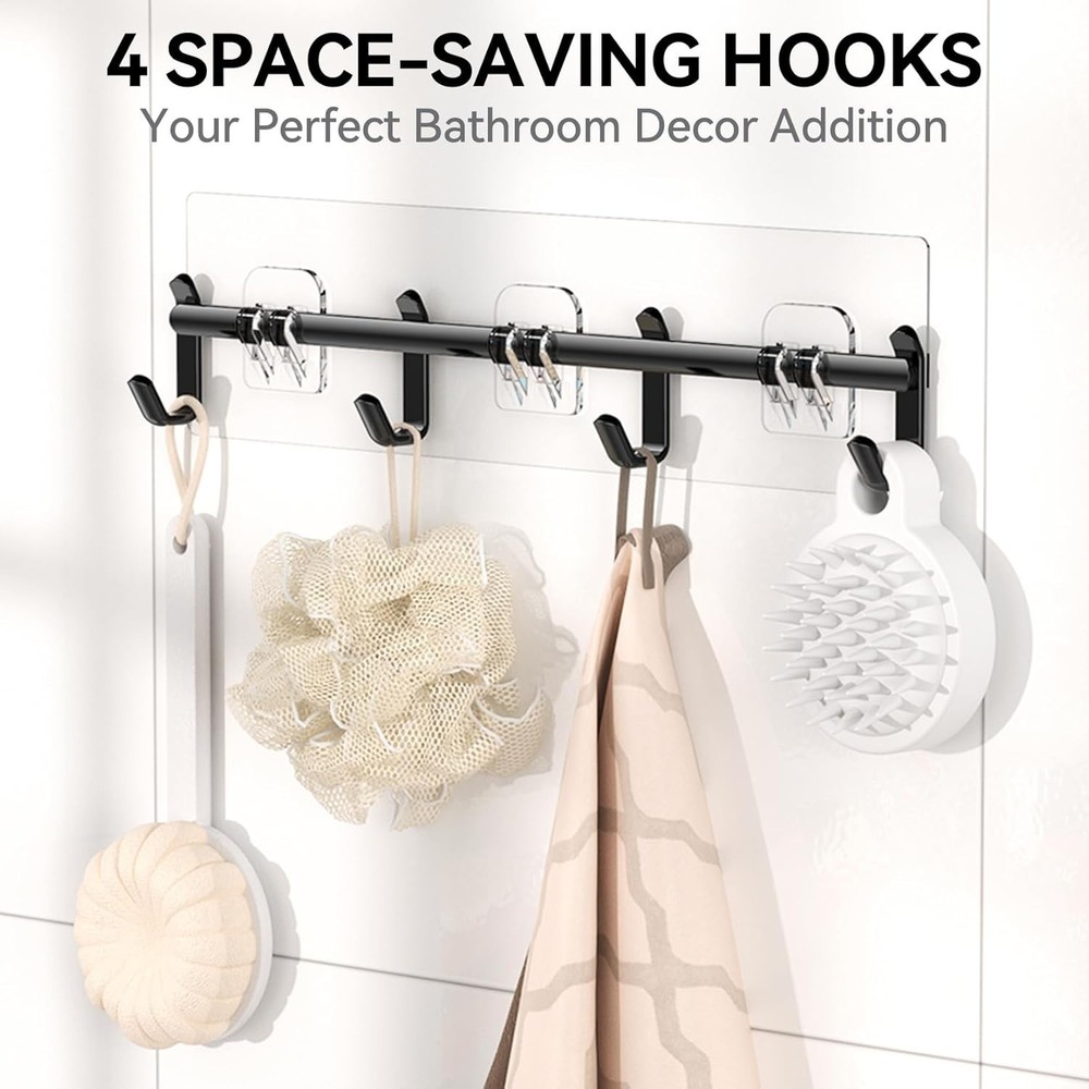 6-Piece Large Capacity Shower Caddy Set