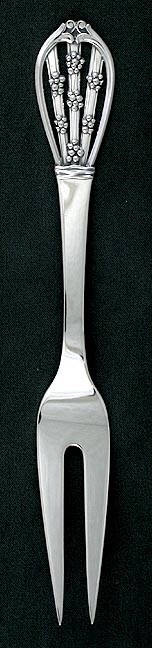 Vintage Danish Silver Horsens Sovvarefabrik Fork 8 1/4"