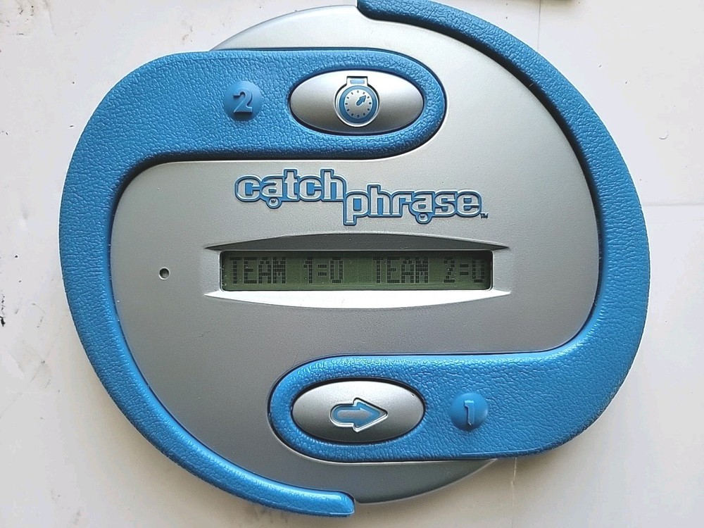 Electronic Handheld Game - Catch Phrase 2000 Edition TESTED