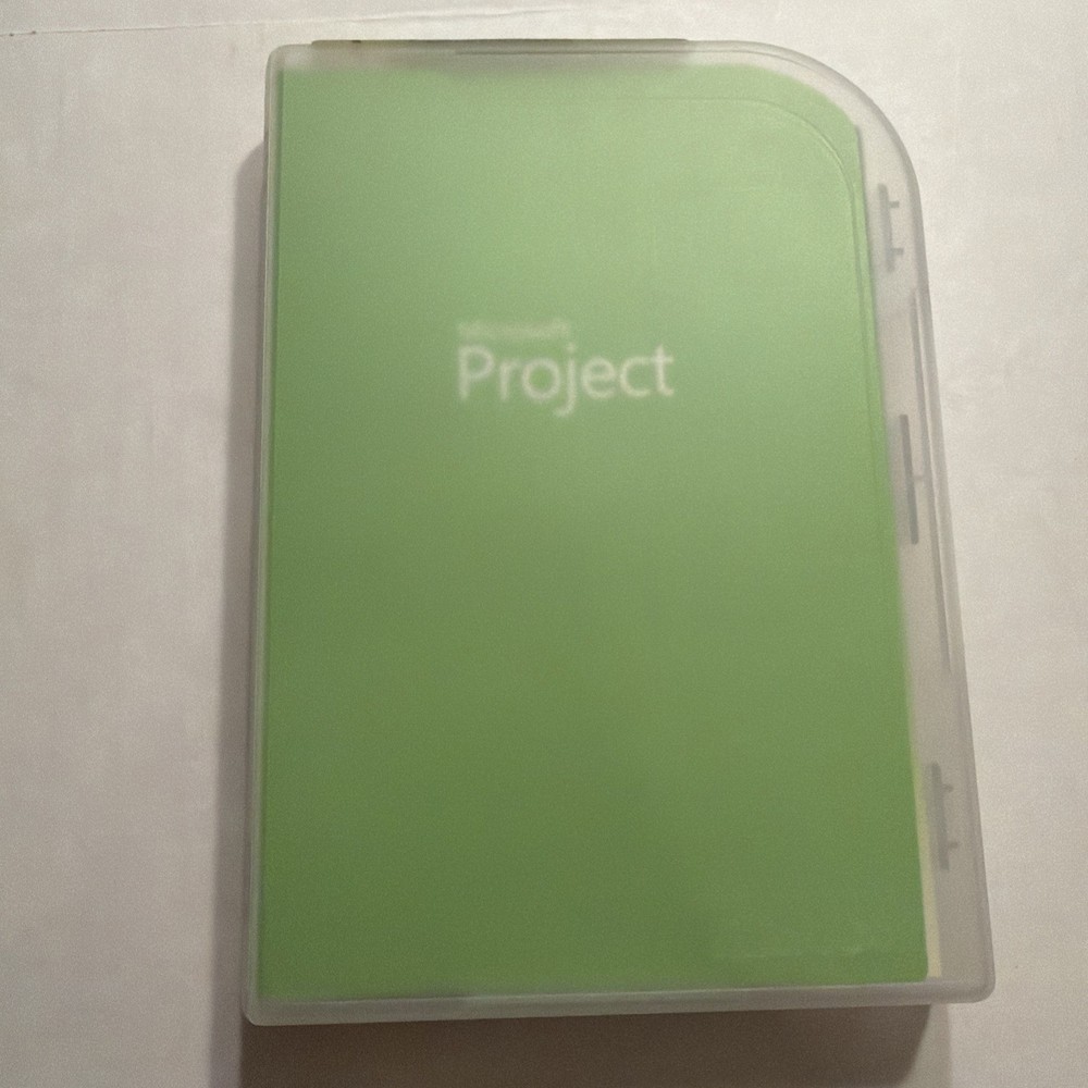 Microsoft Project Standard 2010 Full Version Complete in Box with Product Key