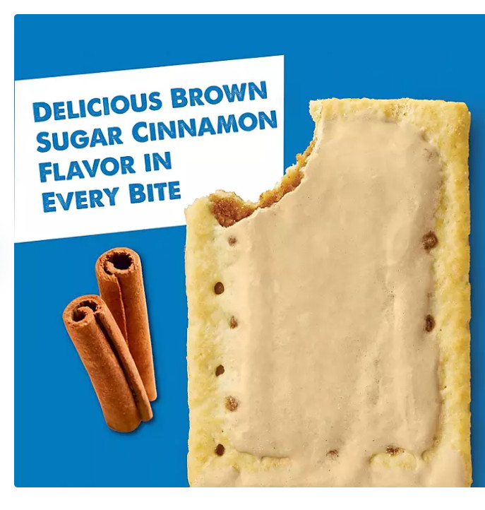 Pop-Tarts Brown Sugar Cinnamon, 48 ct.