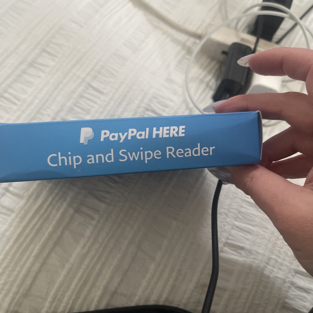 PayPal HERE Chip and Swipe Reader Mobile Credit Debit Card Processor Black