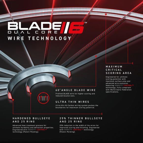 WINMAU BLADE 6 DUAL CORE DART BOARD