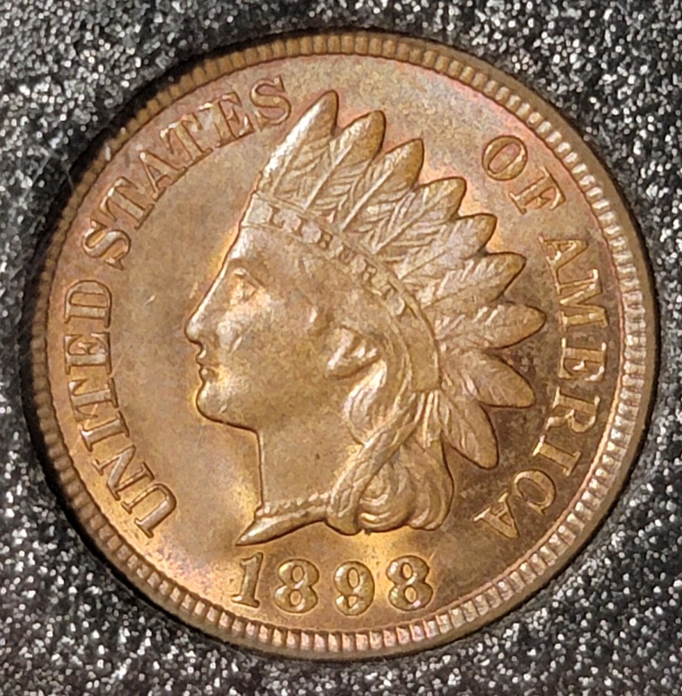 1898 Indian Head Cent Uncirculated and Uncertified