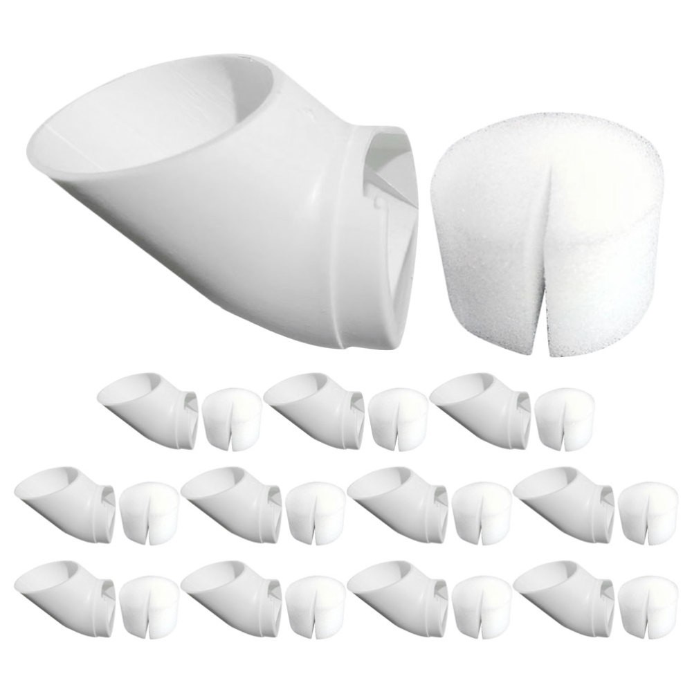 Hydroponic Planting Sponge Cup Sturdy Planting Cup Plastic Hydroponics Tower Cup