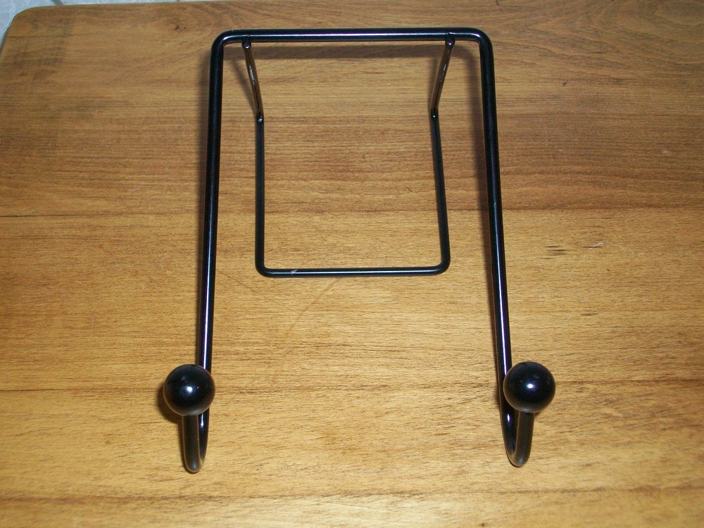 FELLOWES PARTITION BLACK WIRE DOUBLE GARMENT HOOK
