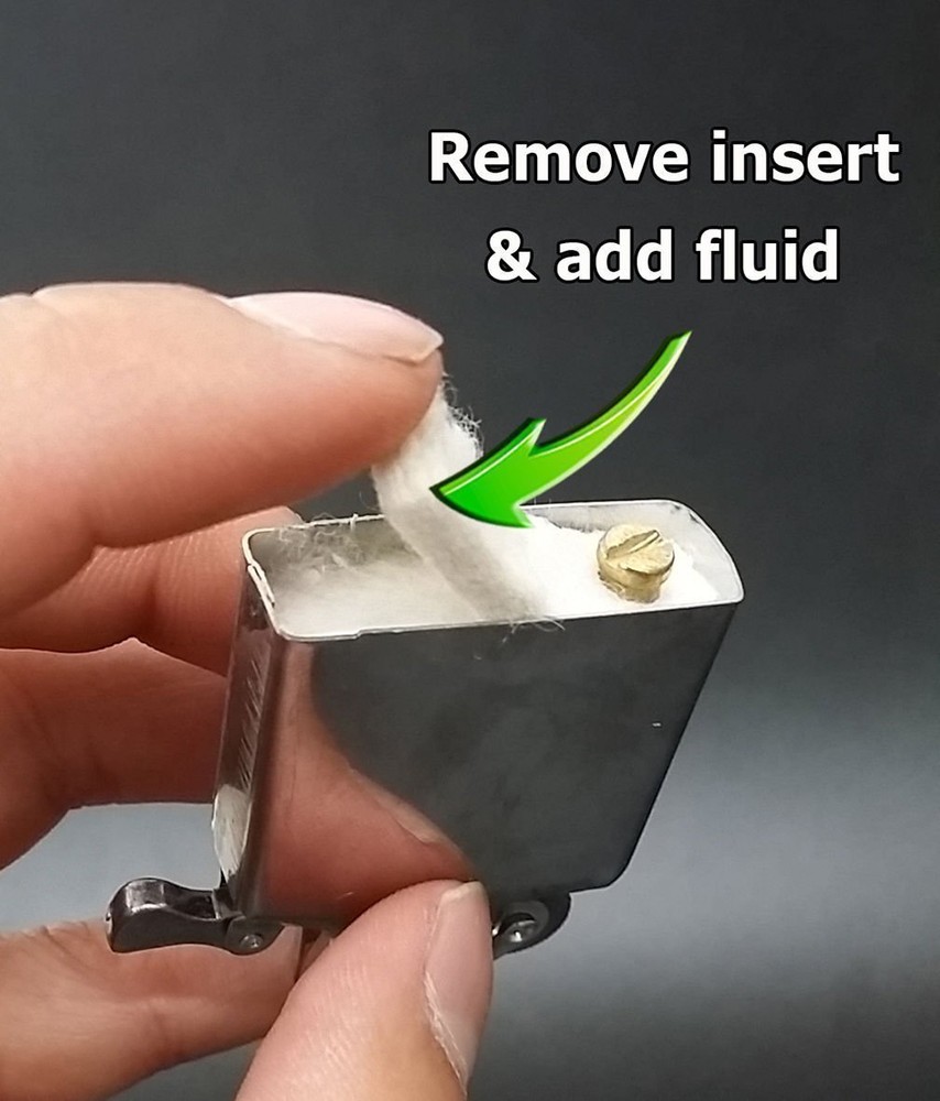 Make It So Rs1 Flip Top Oil Lighter Wind Resistant With Case