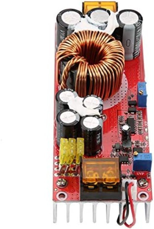 Smart Temperature Control DC Voltage Boost Converter for High Power Applications