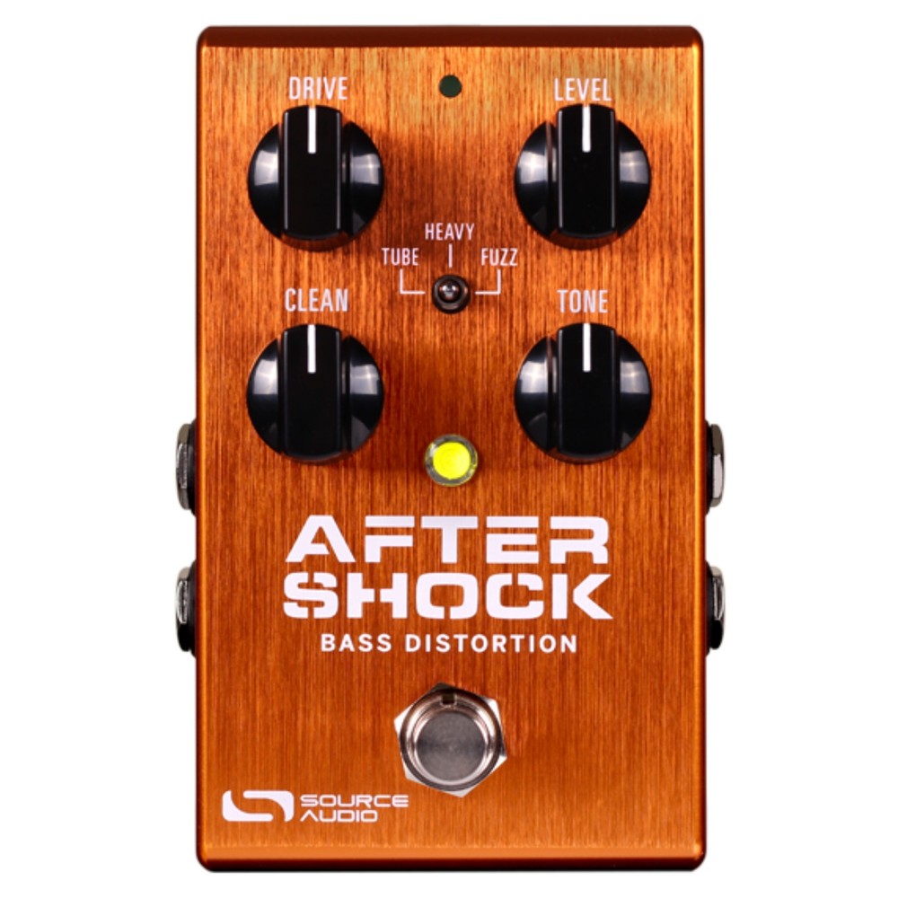 Source Audio Aftershock Distortion Bass Effects Pedal
