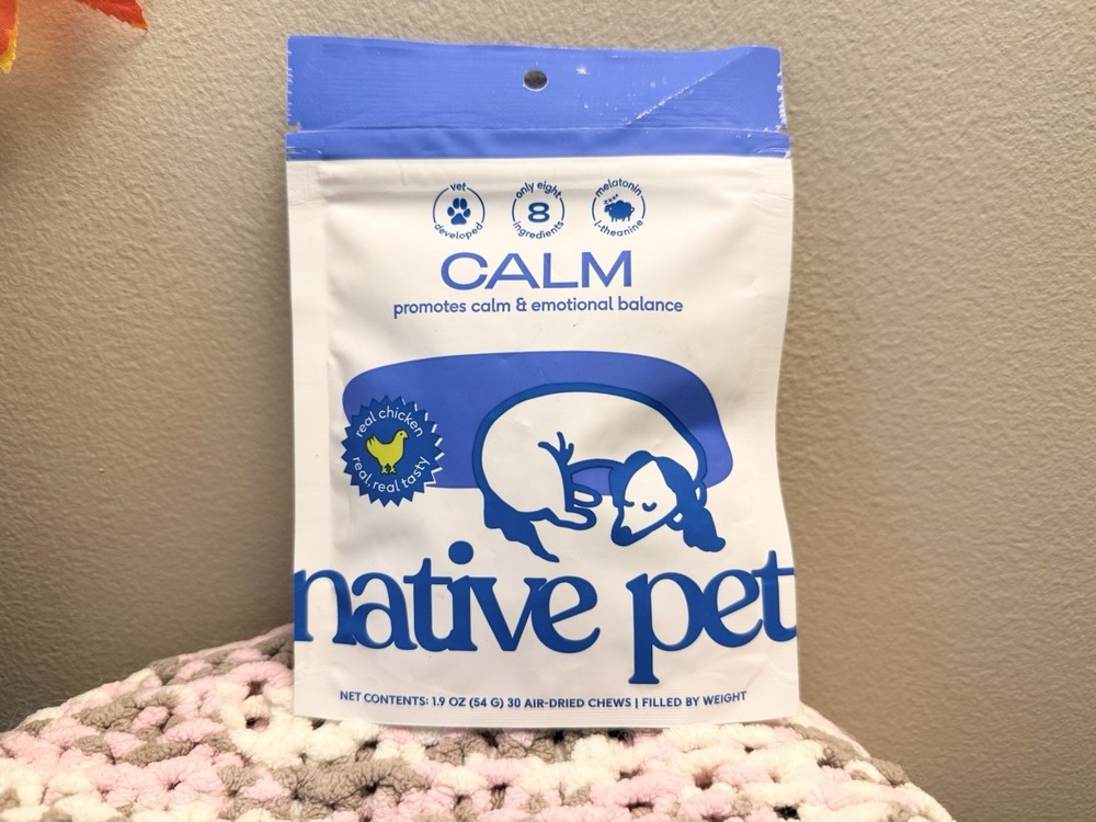 Native Pet Calm Chews (30 ct)